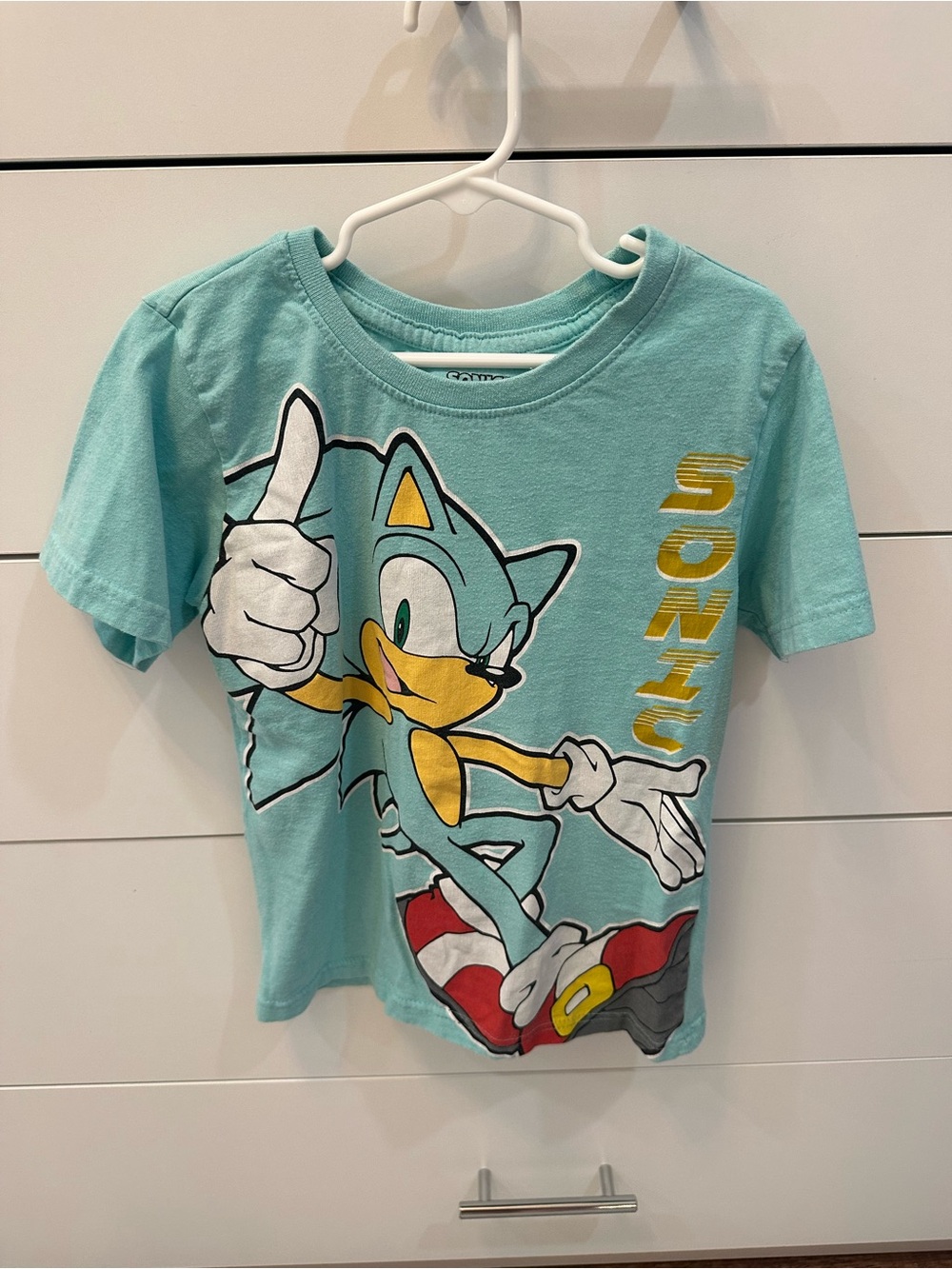 Sonic Boys T-shirt Size 7